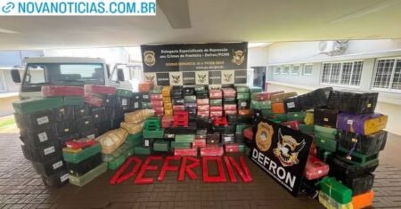 Polícia apreende cinco toneladas de maconha em Dourados