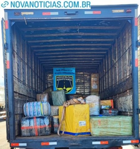Polícia Militar Rodoviária prende indivíduo pelo crime de descaminho em Nova Andradina