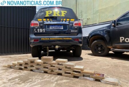 Motorista é flagrado com pasta base em caminhão, mas diz que não sabia para onde levaria a droga