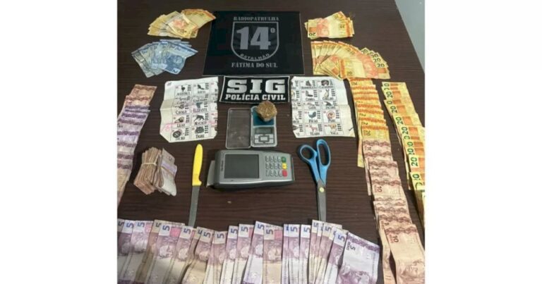 Fátima do Sul: Ação policial resulta na prisão de traficante de crack e desmantela ponto de venda de drogas