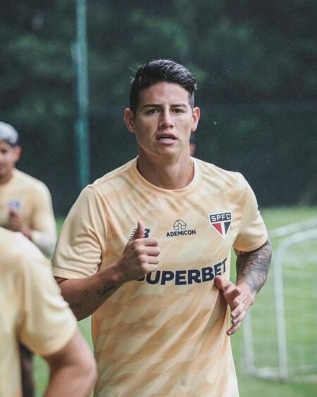 São Paulo confia em adaptação de James Rodríguez, mas não vê meia como inegociável