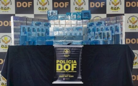 R$ 200 mil em produtos contrabandeados são apreendidos em Maracaju
