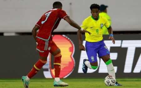 Endrick prega cautela na Seleção Brasileira após vitória sobre a Colômbia: ‘Pés no chão’