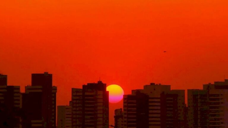 Nem tempestade para o calor, que pode chegar aos 36°C nesta segunda em MS