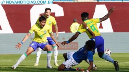Brasil vence Equador de virada e avança de fase no Pré-Olímpico