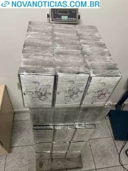 Boliviano é preso com carregamento de cocaína avaliado em R$ 4 milhões