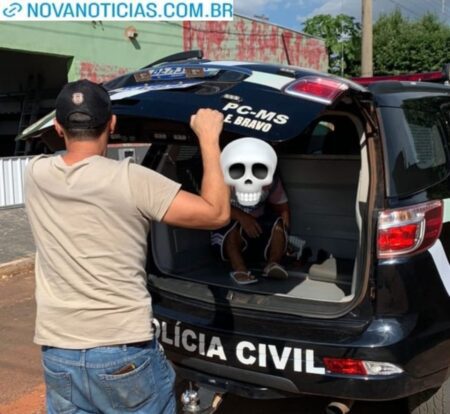 Polícia Civil cumpre mandado de prisão por tráfico de drogas em Nova Andradina