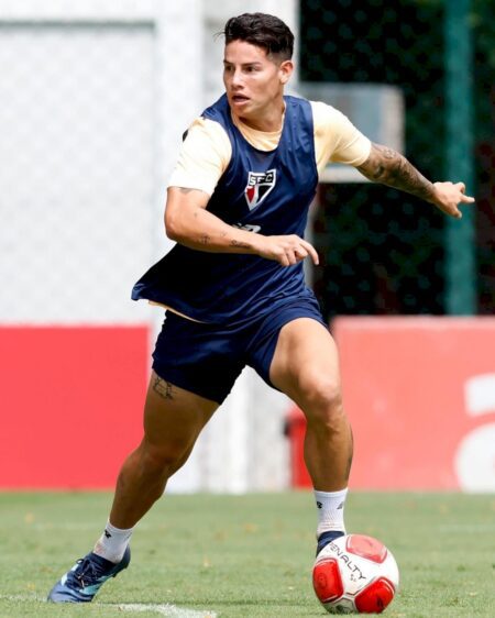 São Paulo toma decisão sobre usar James Rodríguez na fase de grupos do Paulistão