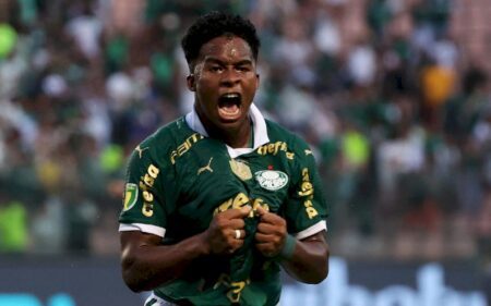Endrick atinge nova meta com o Palmeiras, e valor da transferência para o Real Madrid aumenta; saiba os números