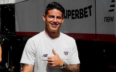 Carpini revela bastidores do conflito de James Rodríguez com o São Paulo