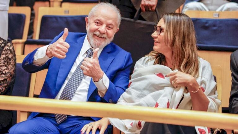 Janja celebra crítica de Lula a ação de Israel em Gaza