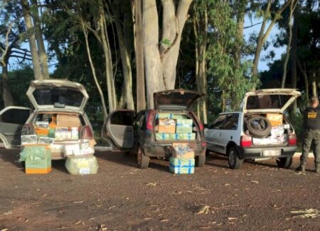 DOF apreende comboio com R$ 1 milhão em contrabando na fronteira