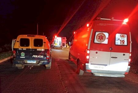 Motociclista fica ferido em acidente ocorrido entre Batayporã e Nova Andradina .