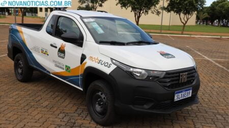 Governo de Nova Andradina fortalece Semcias com entrega de veículos e equipamentos