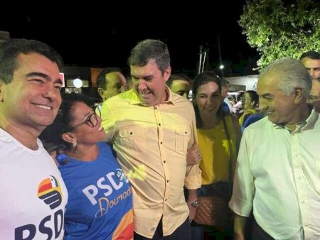 Reinaldo e Riedel filiam Marçal e garantem que pré-candidatura é ‘para valer’