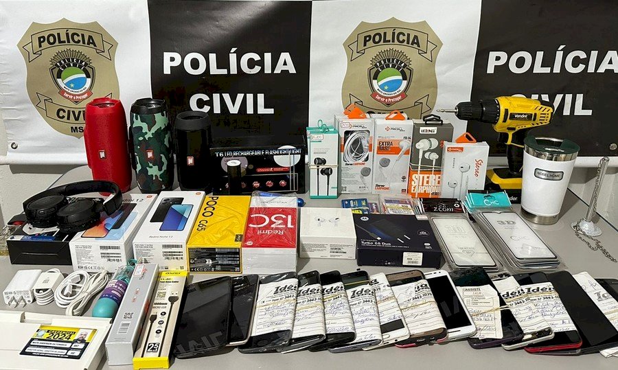 Polícia Civil de Batayporã localiza autor de furtos e recupera objetos subtraídos