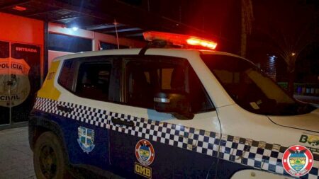 Mulher vai presa após surtar e quebrar o carro do ex