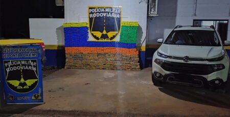 Polícia Militar Rodoviária prende homem com mais de uma tonelada de droga
