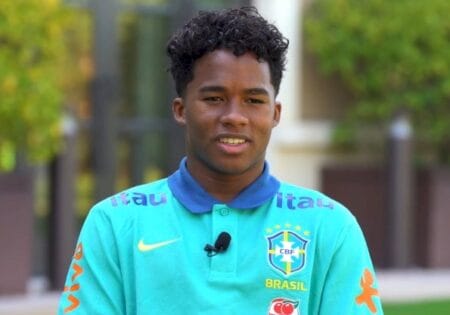 O atacante Vinícius Júnior, candidato à Bola de Ouro e destaque do Real Madrid na conquista do título da Liga dos Campeões, vai usar a camisa 7.