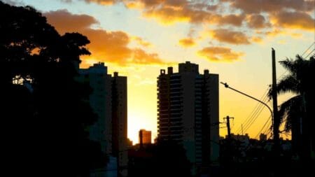 Tempo seco e quente predomina em Mato Grosso do Sul nesta sexta-feira