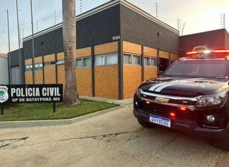 Homem de 30 anos de idade é preso pela Polícia Civil, em Batayporã