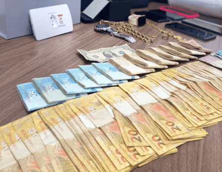 Polícia Civil e Militar, prendem casal durante operação contra tráfico de drogas em Brasilândia
