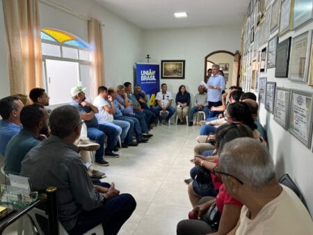 Presidente do União Brasil em Nova Andradina, Hashioka reúne pré-candidatos