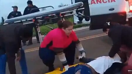 NOVO HORIZONTE DO SUL: Motociclista sofre amputação do pé e fratura no fêmur em grave acidente na MS-475NOVO HORIZONTE DO SUL: Motociclista sofre amputação do pé e fratura no fêmur em grave acidente na MS-475