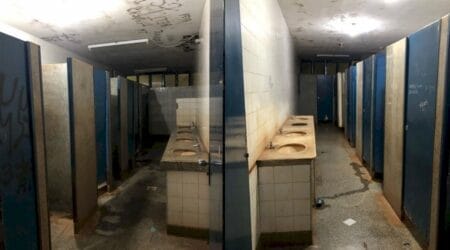 Morador de rua se sensibiliza com situação de abandono e compra lâmpadas para rodoviária de Nova Andradina