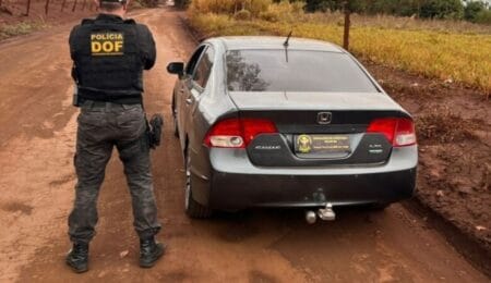 Veículo com registro criminal por estelionato em Nova Andradina é recuperado em Dourados