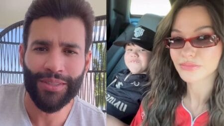 Gusttavo Lima comenta polêmica após filho de sete anos ser visto dirigindo