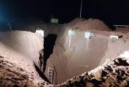 Trabalhadores morrem soterrados durante construção de silo em MS