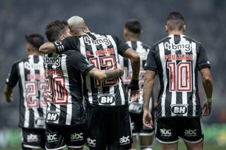 Com facilidade, Atlético-MG vence CRB e se classifica às quartas de final da Copa do Brasil