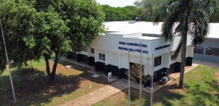 Base Comunitária da Polícia Militar no centro de Nova Andradina é reestruturada