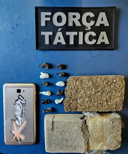 Ações da Polícia Militar resultam em prisões por tráfico e apreensão de drogas e munições