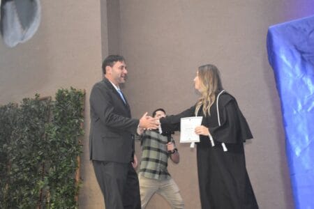 Prefeito eleito, Dr. Leandro Fedossi, vice-prefeito Arion Aislan, e vereadores, são diplomados