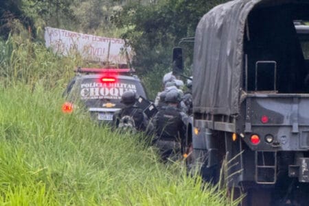Grupo é expulso pela PM após invasão de fazenda em Dourados