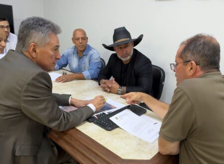 Em reunião no Dnit, Deputado Hashioka e prefeito de Ivinhema solicitam melhorias na BR-376