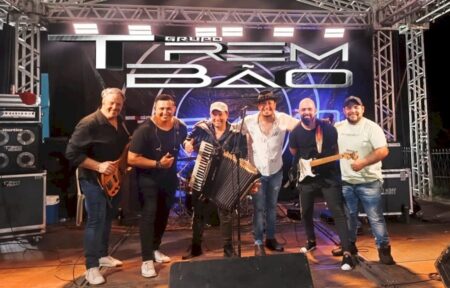 Grupo TremBão animará sorteio do Show de Prêmios da ACEB neste sábado (08) em Batayporã