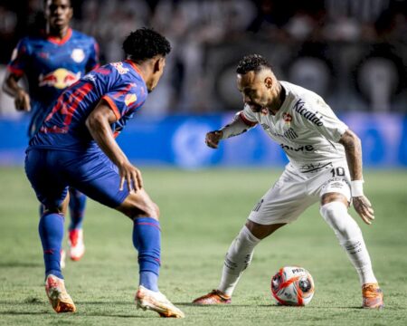 Com gol de Neymar, Santos bate Bragantino e vai à semifinal do Paulista