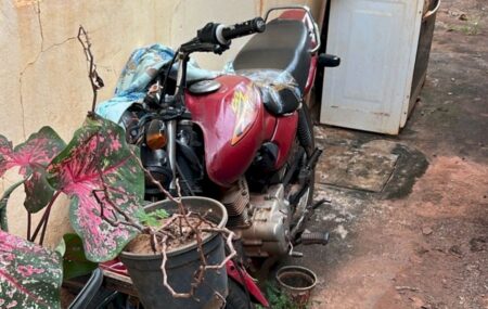 Polícia Civil de Batayporã recupera motocicleta que havia sido furtada na sexta-feira (07)