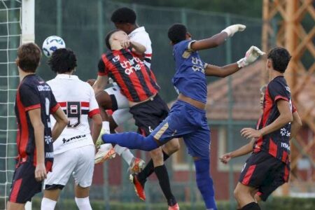 São Paulo goleia time de MS e avança às oitavas da Copa do Brasil Sub-17