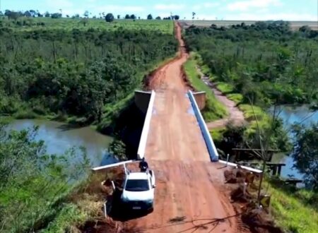 Batayporã: ponte do Samambaia, no acesso aos assentamentos, recebe melhorias e reforço na segurança