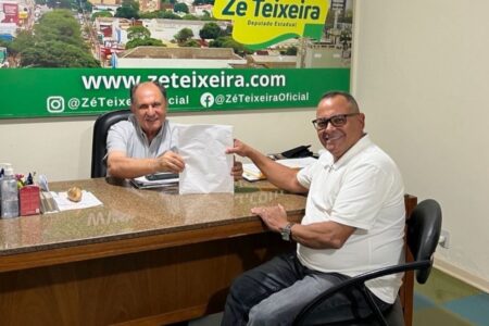 Deputado Zé Teixeira enaltece presidente da Câmara de Rio Brilhante