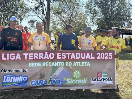 Abertura da 5ª Edição da Liga Terrão Recanto do Atleta agita o esporte local em Batayporã