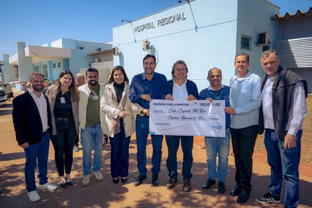 Investimentos do deputado Caravina fortalecem saúde e educação de Nova Andradina