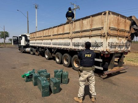 PRF 329 kg de cocaína em Paranaíba