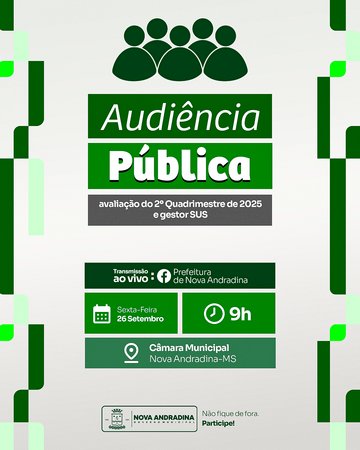 Prefeitura realiza audiência pública sobre metas fiscais e orçamento do SUS