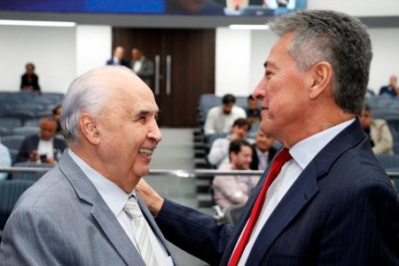 Hashioka e Londres pedem recapeamento da rodovia MS-475 próximo ao distrito de Guassulândia