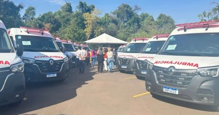 Municípios e comunidades indígenas de MS recebem novas ambulâncias com investimentos de R$ 7,5 milhões